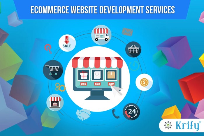 Ecommerce website development services