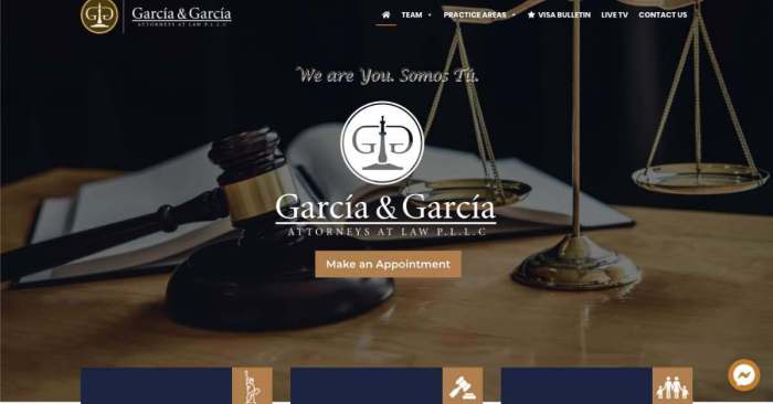 Law firm website design
