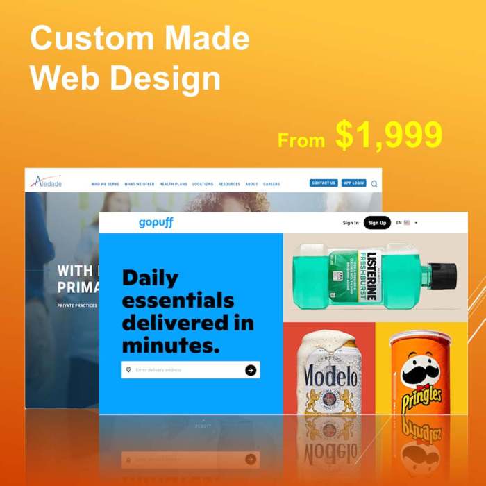 Custom web design company