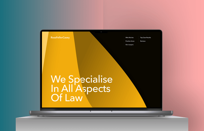 Law firm website design