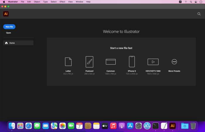 Adobe illustrator 2022