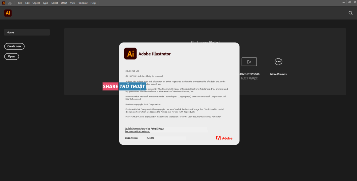Adobe illustrator 2022