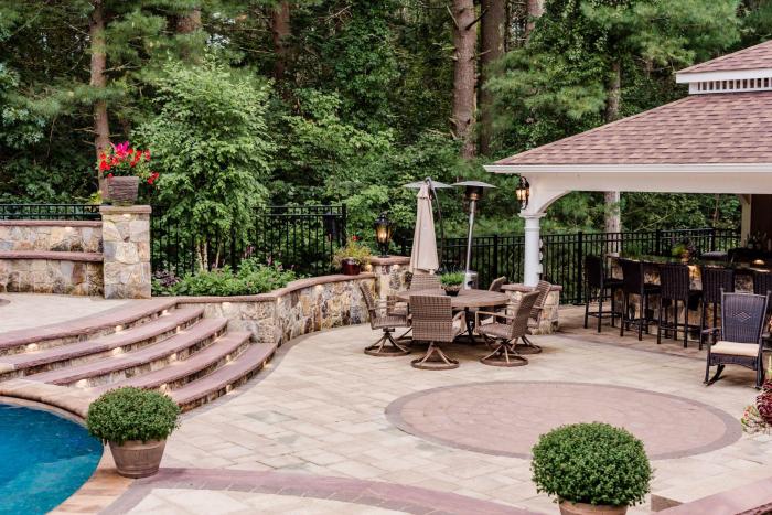 Patio installation work our